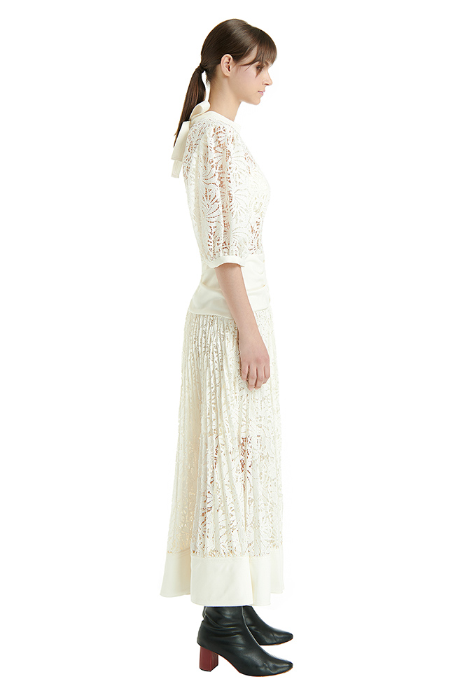 side view of the dress
